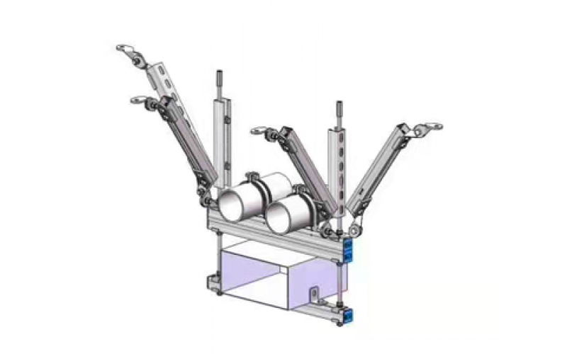 綜合多專業(yè)雙側(cè)縱向抗震支吊架
